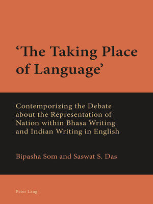 cover image of 'The Taking Place of Language'